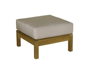 SAVANA - Square wooden garden pouf _ Il Giardino di Legno